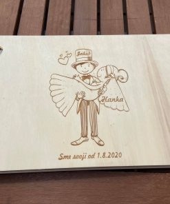 Svadobný fotoalbum - Budem ŤA nosiť na rukách celý život