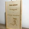 Darčekový drevený box s vlastnou personalizáciou