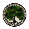 Hľadáte spôsob, ako vniesť do svojho interiéru prírodný a elegantný prvok? Machový obraz - s ornamentom - mix je skvelou voľbou! Tento nádherný obraz zo stabilizovaného machu prináša do vášho domova prírodnú krásu, ktorá nevyžaduje údržbu. Jemné ornamenty okolo stromu dodávajú obrazu sofistikovaný vzhľad, ktorý vytvára harmonickú atmosféru, ideálnu pre každý priestor.