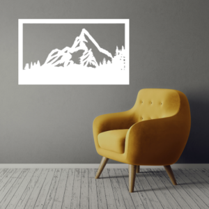 Elegantný drevený obraz s impozantnou horou obklopenou hustým lesom prinesie do vášho domova harmóniu prírody. Dostupný v štyroch farebných prevedeniach a jednoducho upevniteľný pomocou obojstrannej pásky bez nutnosti vŕtania.