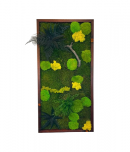 Tento machový obraz s rastlinami 3D Dark neprináša iba vizuálnu krásu, ale aj pocit spojenia s prírodou. Po zavesení na stenu premení obyčajný priestor na miesto, ktoré dýcha pokojom, sviežosťou a prirodzenou harmóniou – presne tak, ako dokáže len kúsok živej prírody priamo vo vašom interiéri.