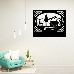 Obraz chalúpky s jeleňom prináša nielen vizuálny zážitok, ale aj hlboký pocit pokoja a spojenia s prírodou. Keď si ho zavesíš na stenu, dodáš svojmu priestoru čaro lesa, ktoré nikdy nestratí svoju krásu ani nadčasovú hodnotu.