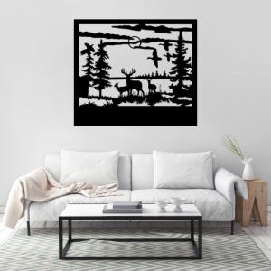 Obraz lesnej divočiny prináša nielen estetický zážitok, ale aj pocit slobody, pokoja a spojenia s prírodou. Keď si ho zavesíš na stenu, dodáš svojmu priestoru autentickú atmosféru lesa, ktorá nikdy nestratí svoje čaro ani eleganciu.