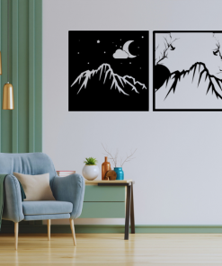 Obraz Tajomstvo hôr noc – deň neprináša iba dekoráciu na stenu, pretože v sebe nesie aj silu kontrastu a krásu prírodného cyklu. Keď si ho zavesíš do interiéru, okamžite obohatíš priestor o atmosféru, ktorá spája pokoj noci so živou energiou dňa.