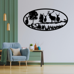 Obraz Jelene na lúke neprináša iba vizuálny zážitok, ale aj hlbší pocit spojenia s prírodou. Keď si ho zavesíš na stenu, dodáš svojmu priestoru pokoj, harmóniu a prírodný nádych, ktorý nikdy nestratí svoju hodnotu.