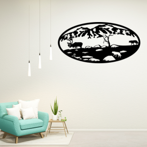 Obraz Prenasledovaný los neprináša iba vizuálnu krásu, ale zároveň vyvoláva emóciu napätia a rešpektu k prírode. Keď si ho zavesíš na stenu, obklopíš sa atmosférou horskej divočiny, kde každý prvok – od losa cez vlkov až po majestátne hory – vytvára pocit energie, voľnosti a prirodzenej sily.