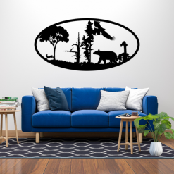 Obraz Harmónia divočiny neprináša iba krásu samotného výjavu, ale predovšetkým energiu, silu a pokoj, ktoré symbolizujú život v prírode. Keď si ho zavesíš na stenu, naplníš svoj priestor atmosférou lesa, v ktorej sa spája dynamika zvierat s tichom hôr a majestátom stromov.