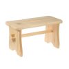 Náš drevený stolček predstavuje kombináciu praktickosti, trvácnosti a krásy prírodného dreva, vďaka čomu sa stáva nielen funkčným doplnkom, ale aj obľúbenou súčasťou domácnosti, ktorá poteší každého člena rodiny.