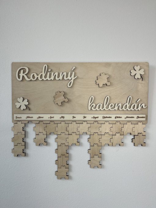 Rodinný kalendár 3D